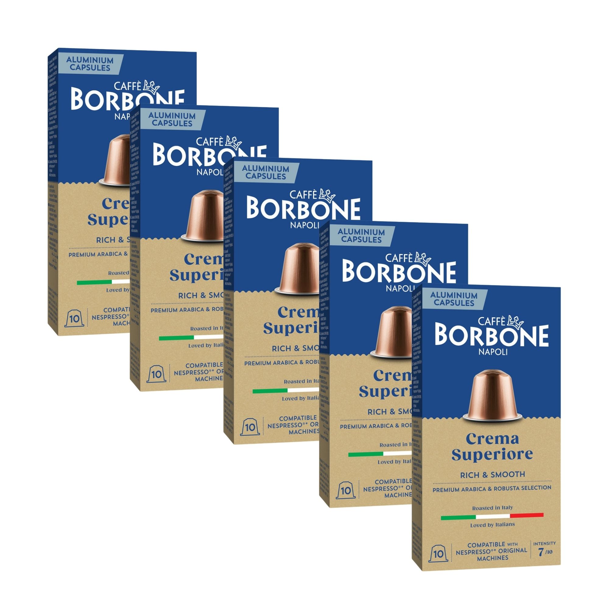 Borbone Crema Superiore, 50 capsules