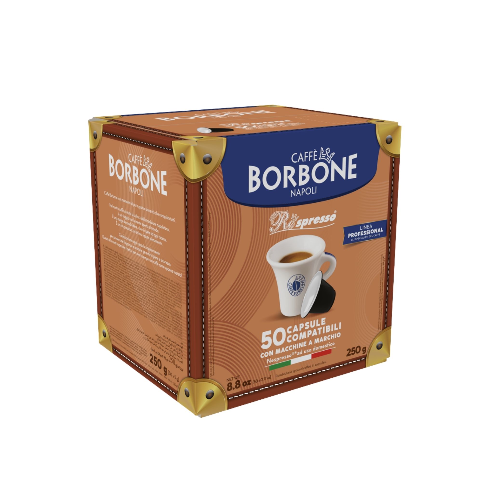 Borbone Respresso Miscela Blu, 50 capsules