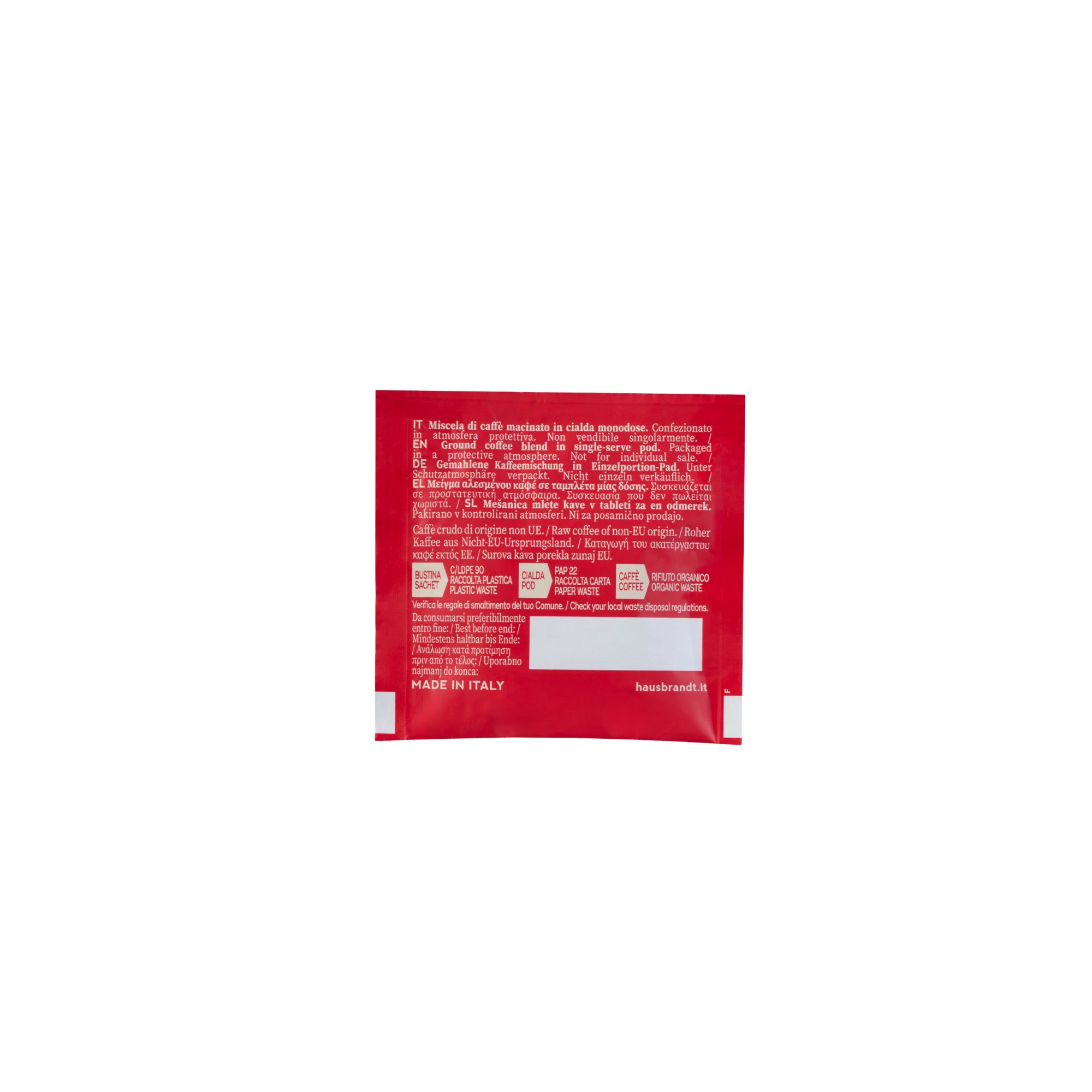 Hausbrandt Espresso Sud, 20 pods