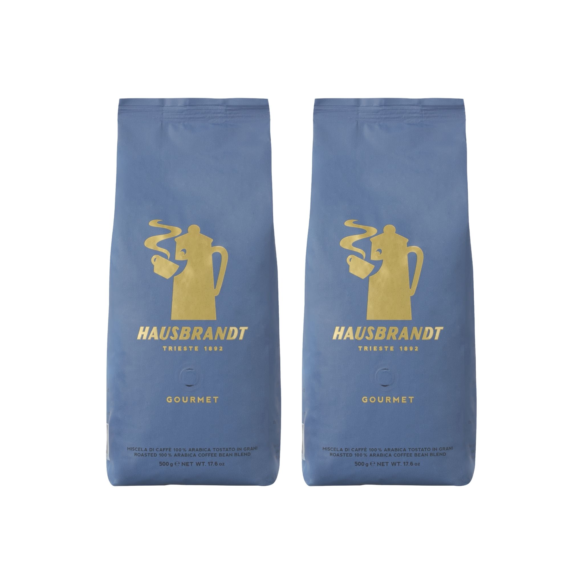 Hausbrandt Gourmet Duo - Coffee Beans (2 x 500g)