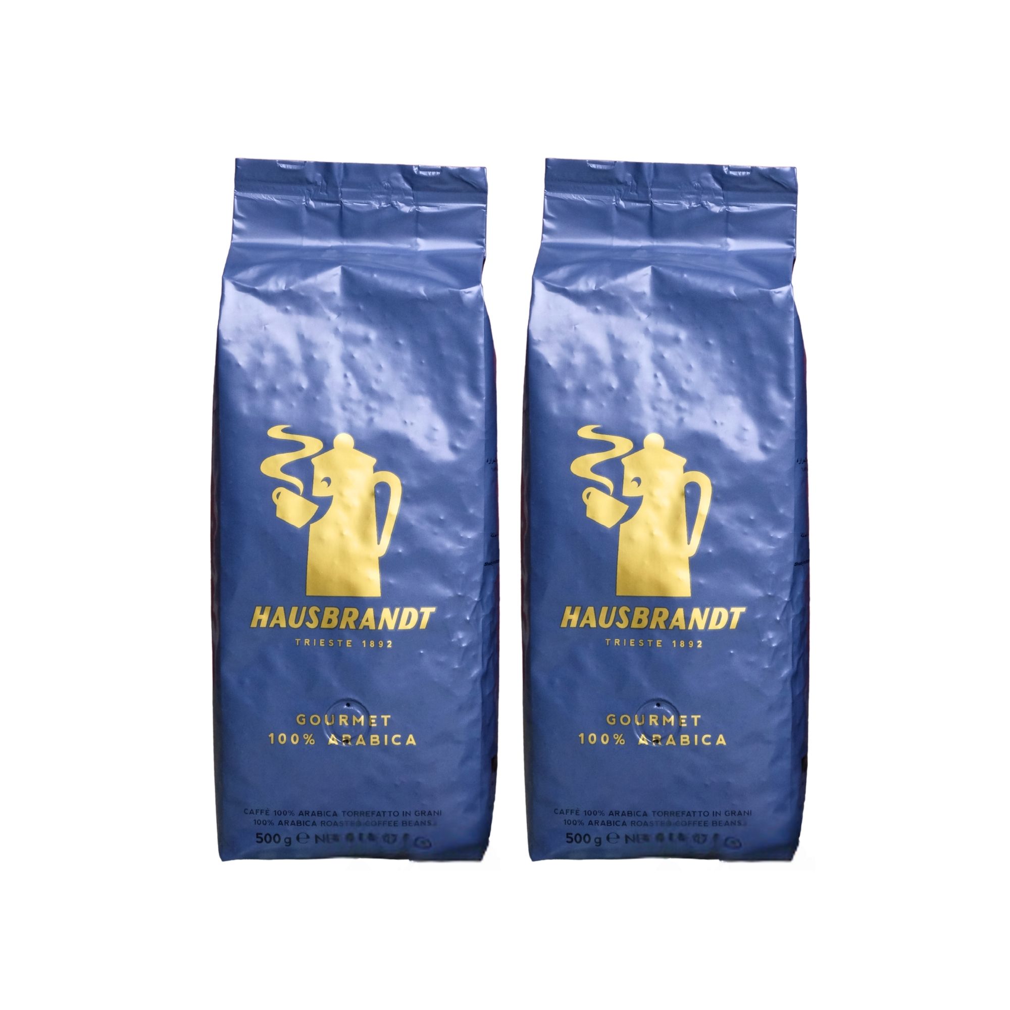 Hausbrandt Gourmet Duo - Coffee Beans (2 x 500g)