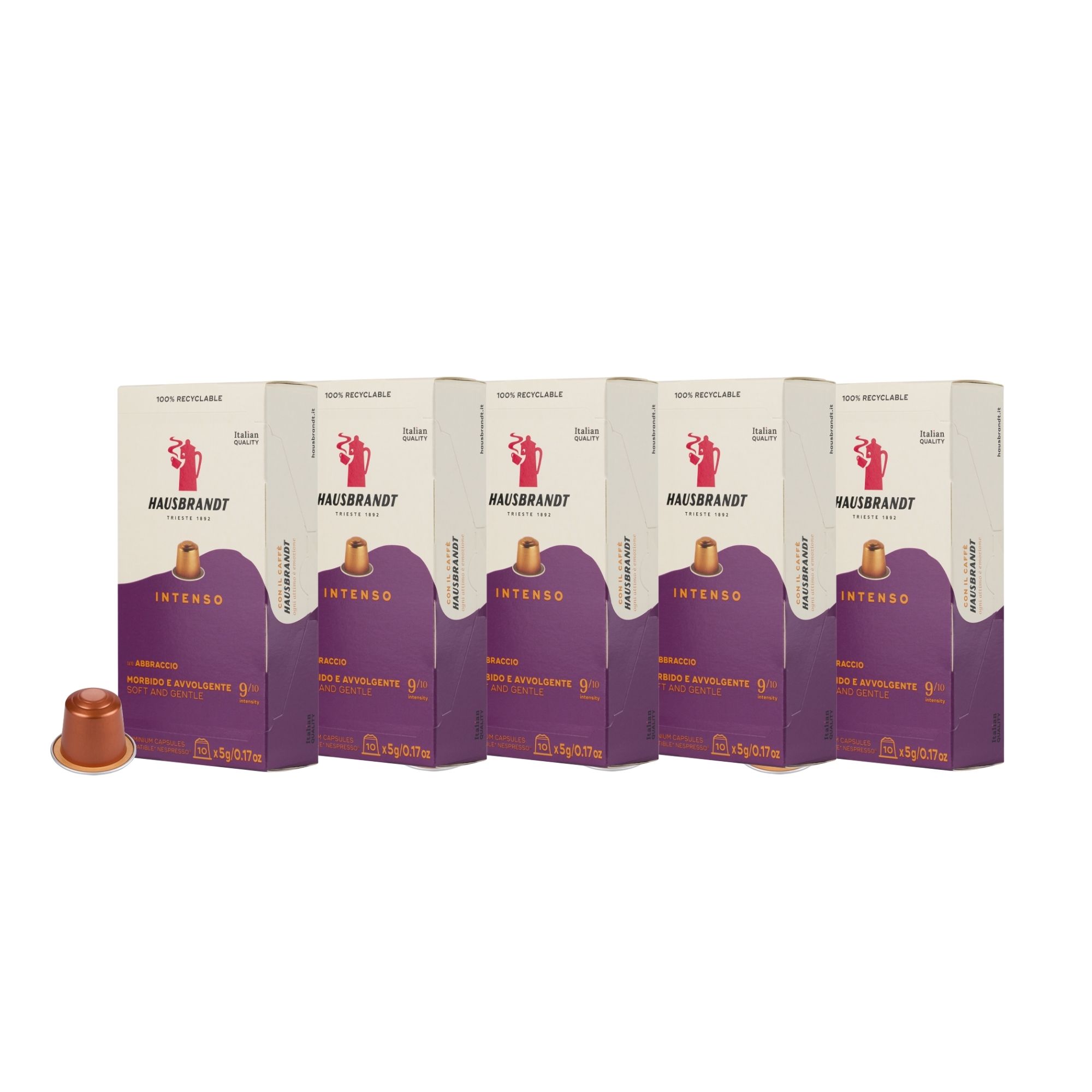 Hausbrandt Intenso, 50 capsules