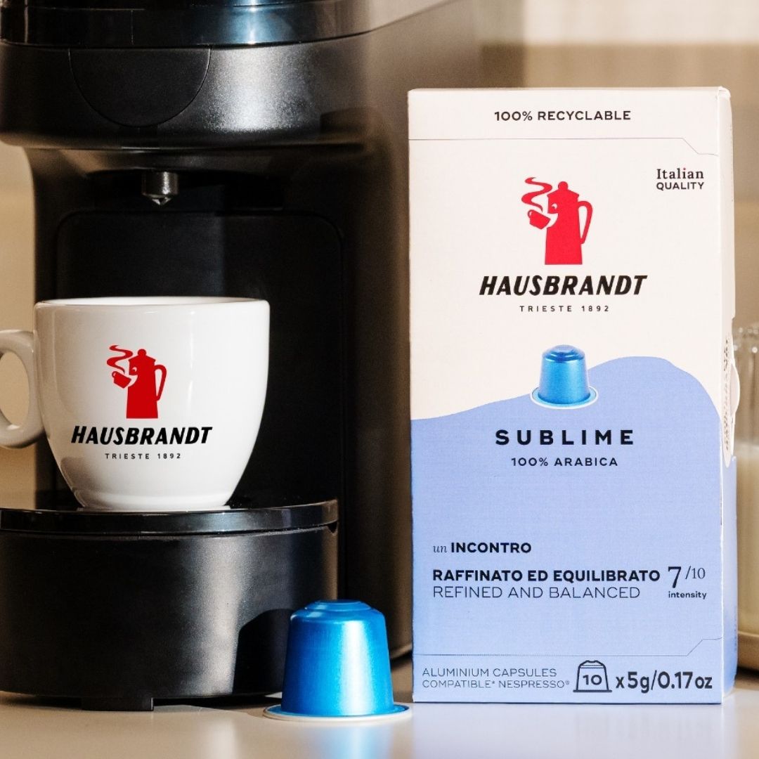 Hausbrandt Sublime 100% Arabica, 50 capsules
