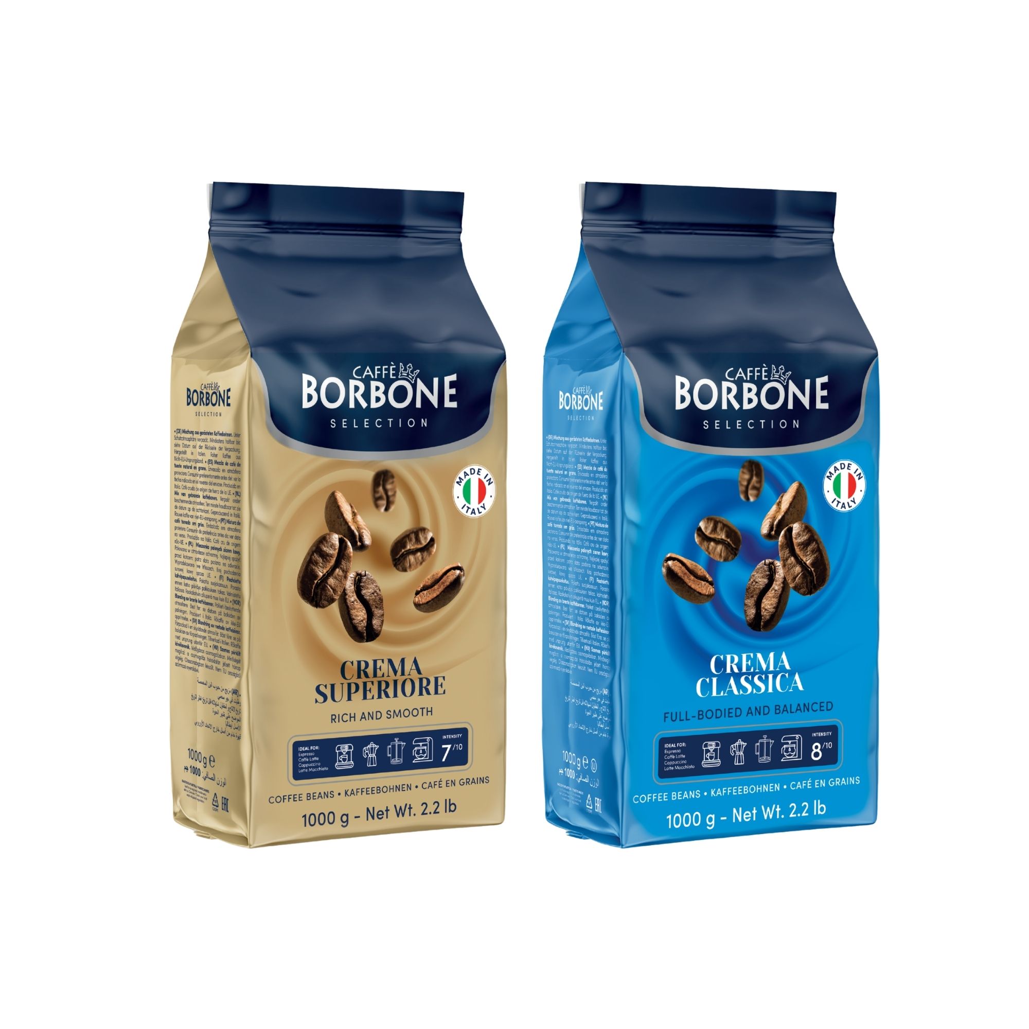 Borbone Coffee Beans Mix (2 x 500g)