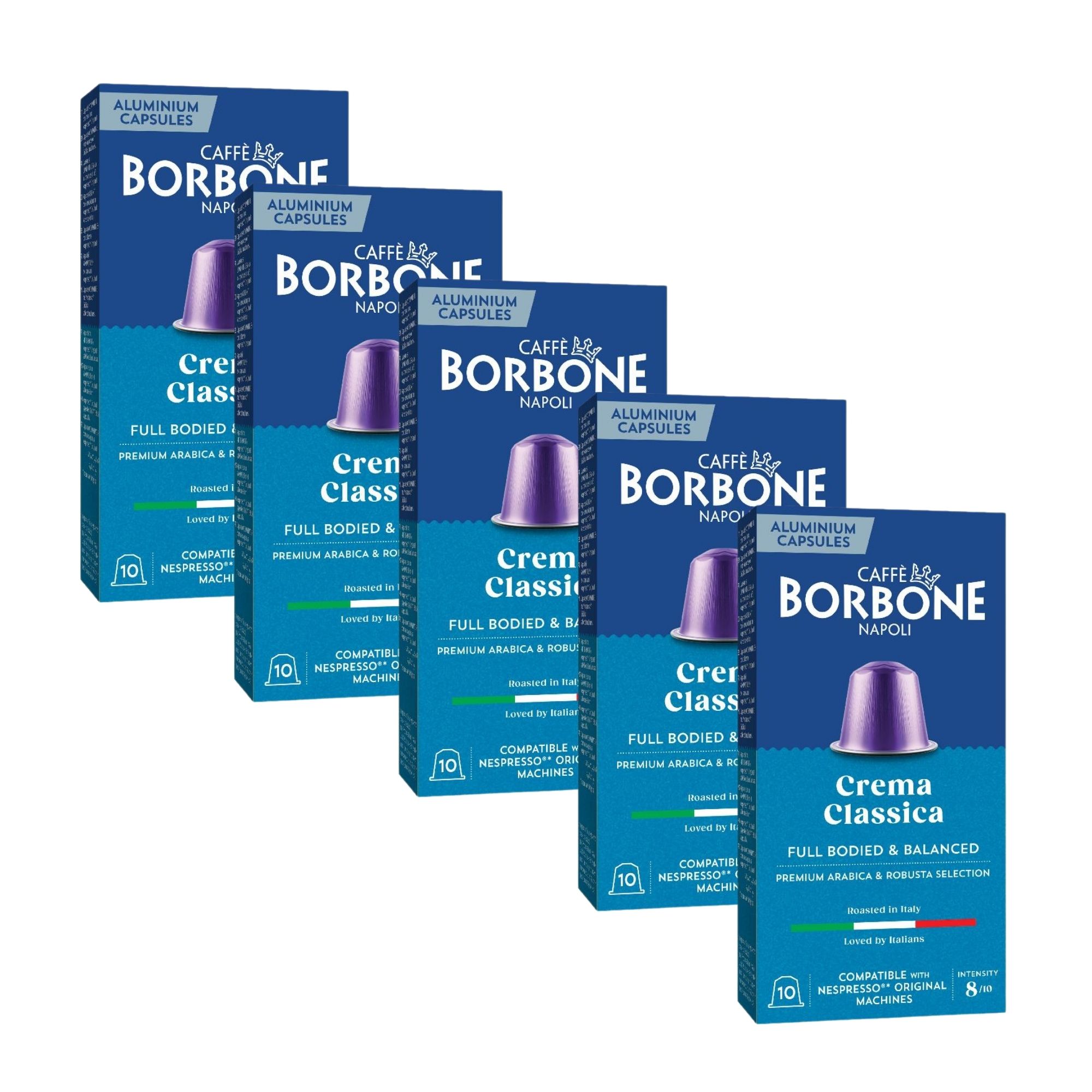 Borbone Crema Classica, 50 capsules