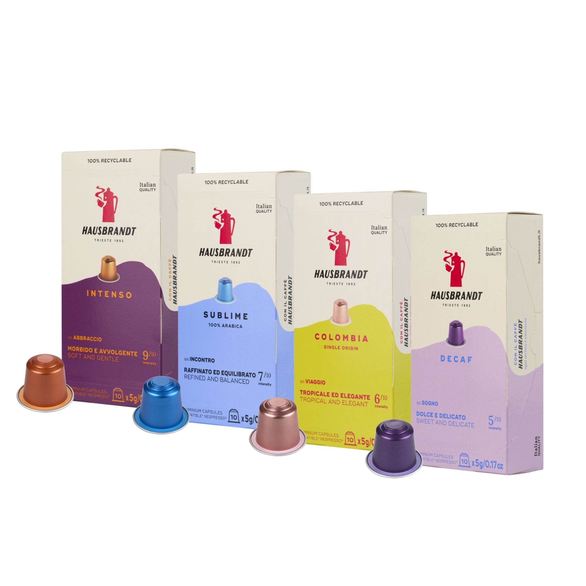 Hausbrandt Discovery Set, 40 capsules