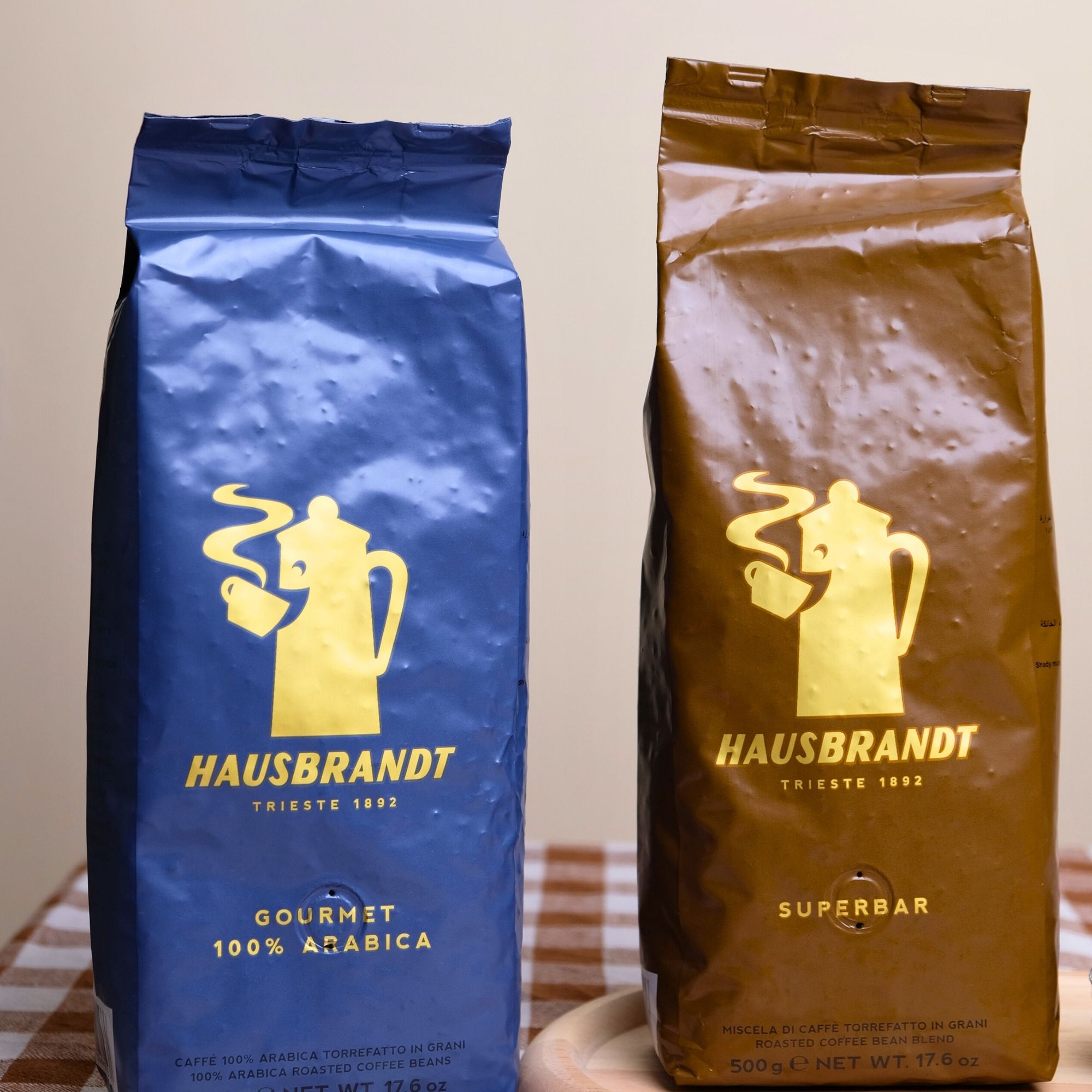 Hausbrandt Coffee Beans Mix (2 x 500g)