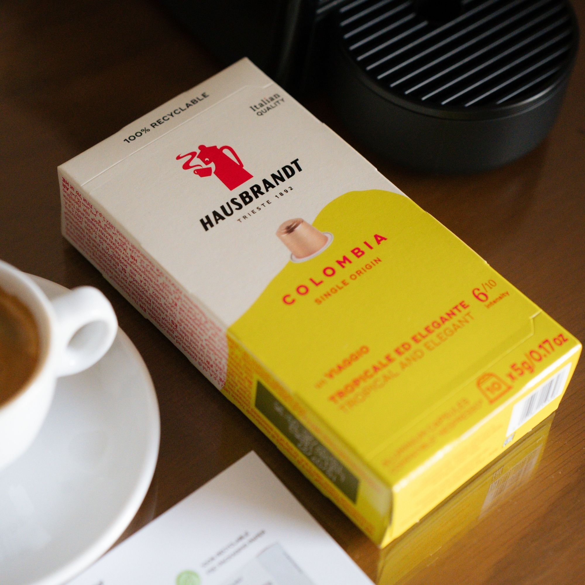 Hausbrandt Colombia Single Origin, 10 capsules