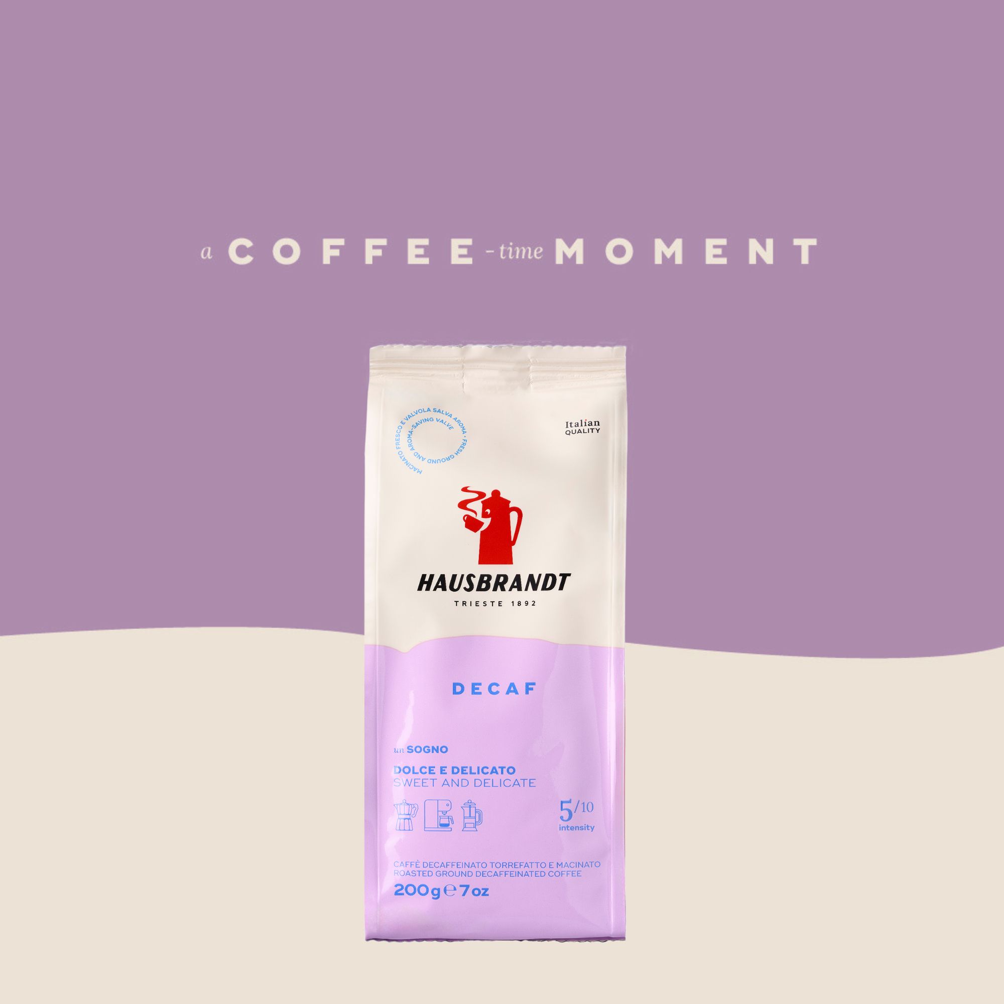 Hausbrandt Decaf, 200g
