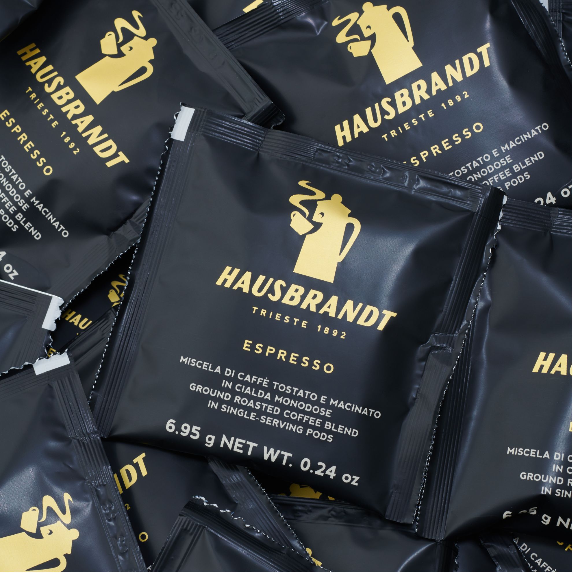 Hausbrandt Espresso, 18 pods