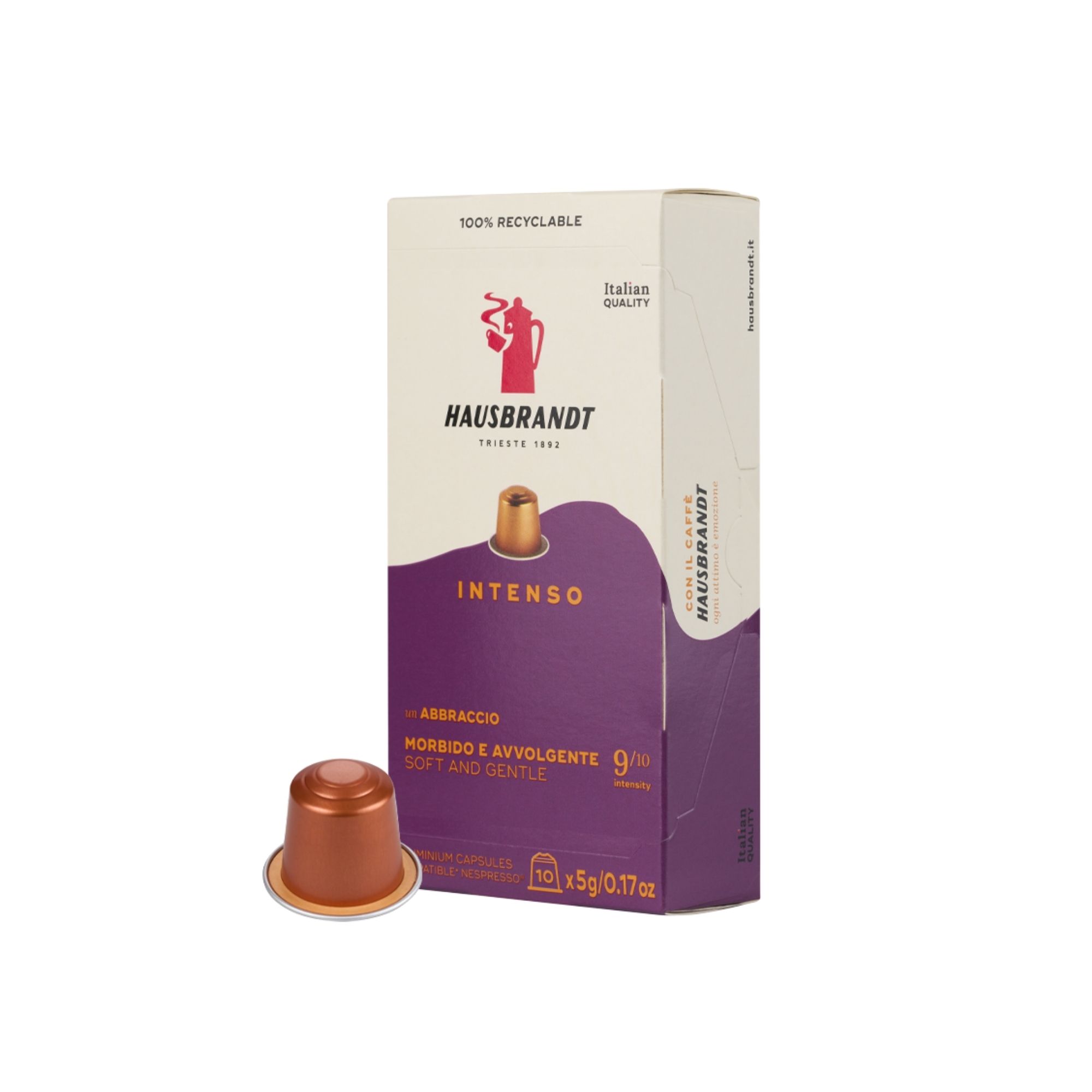 Hausbrandt Intenso, 10 capsules