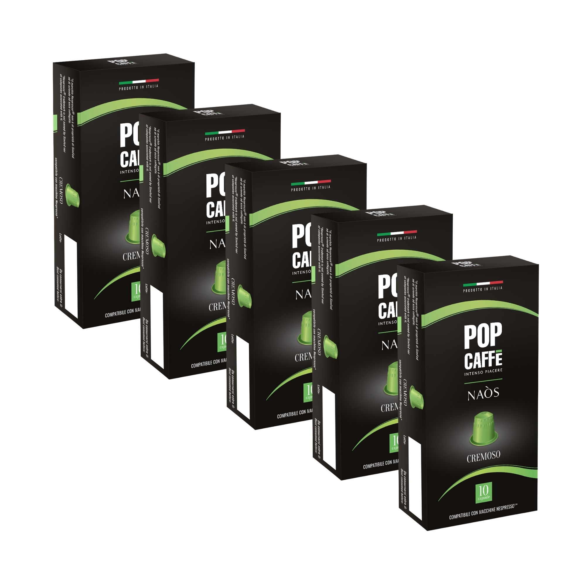 Pop Caffè Cremoso, 50 capsules