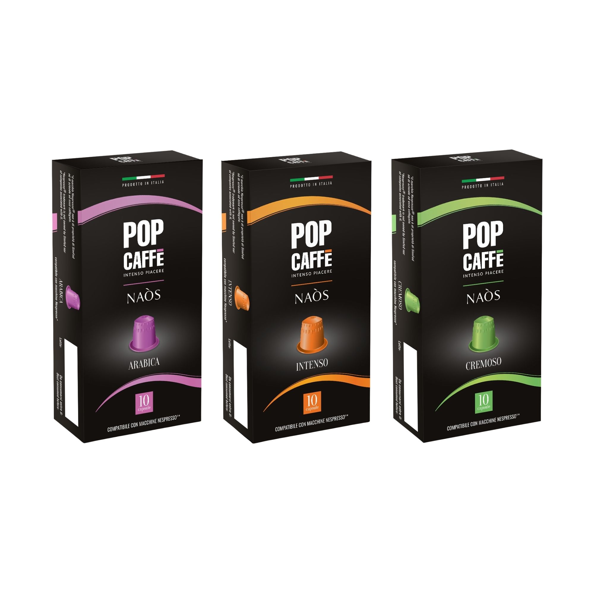 Pop Caffè Discovery Set, 30 capsules